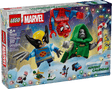 Super Heroes Marvel Advent Calendar 2026 featuring LEGO Marvel characters and festive holiday scenes