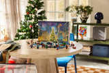 Super Heroes Marvel Advent Calendar 2026 displayed with festive figures and a Christmas tree scene