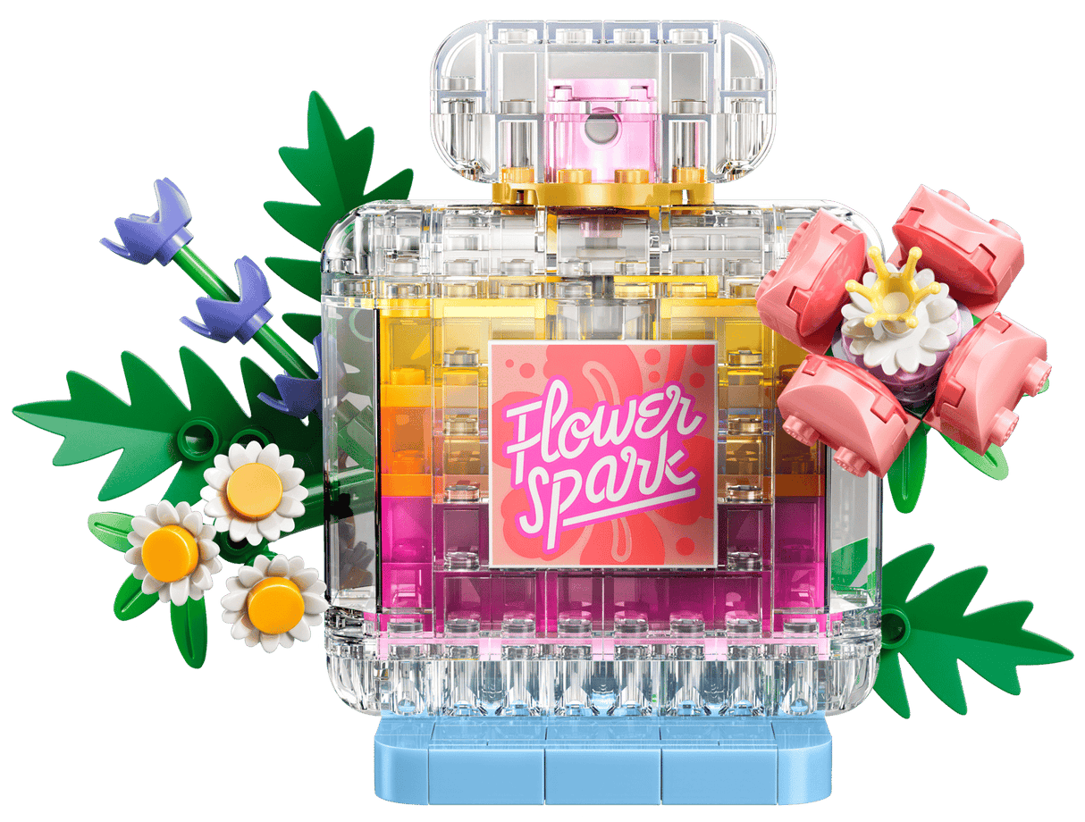 Creator Floral Decor Perfume Bottle