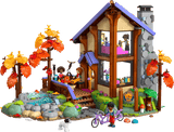 Friends Cozy Fall Forest Cabin