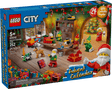 City Advent Calendar 2026 festive building set with holiday characters and a Christmas countdown calendar