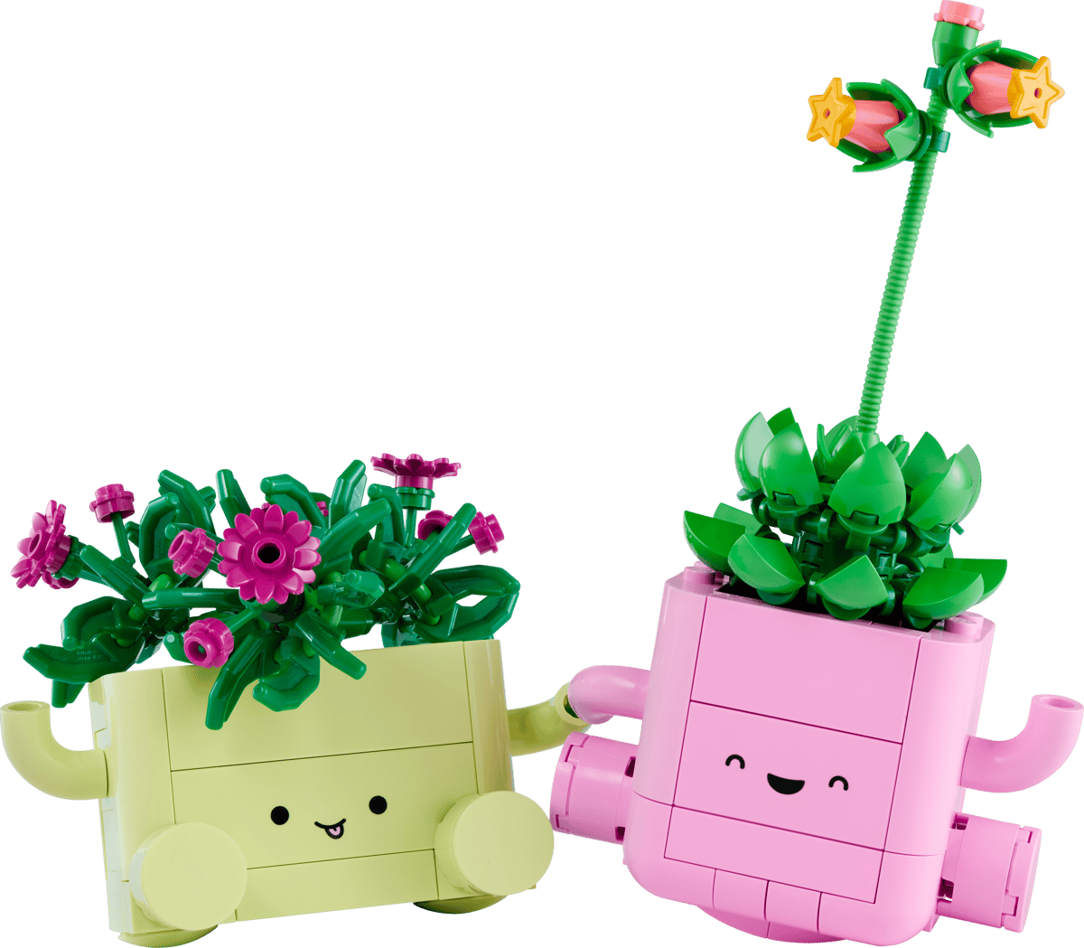 Botanicals Rocking Plants colorful flower and cactus character toys