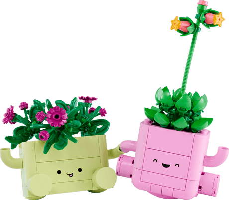 Botanicals Rocking Plants colorful flower and cactus character toys