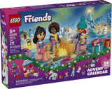 Friends Advent Calendar 2026 colorful holiday scene with 24 gifts