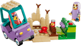 Bluey Grannies with Bingo & Bluey toy set with car sandcastle garden and character figures