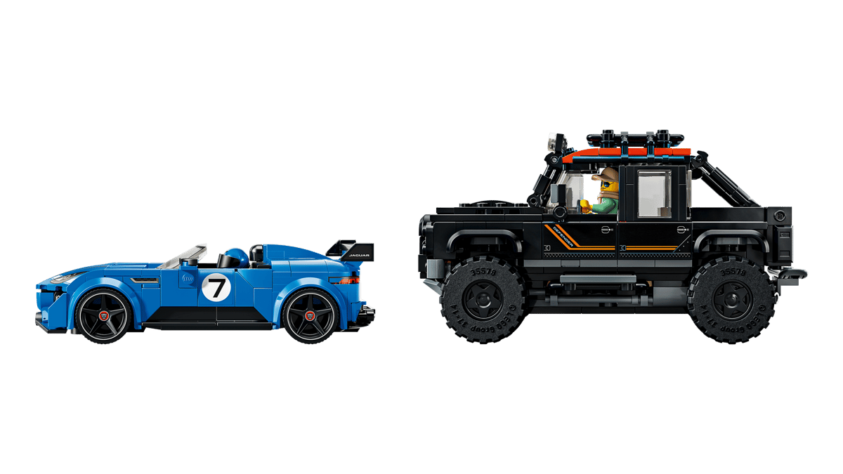 Speed Jaguar Project 7 & Land Rover Defender toy vehicles 恒一