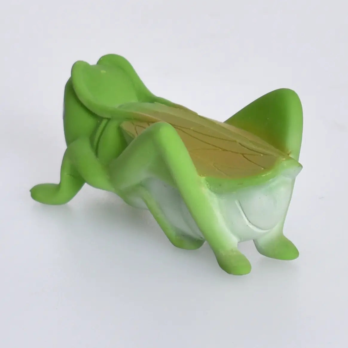 Organic Rubber Teether Rattle | Grasshopper