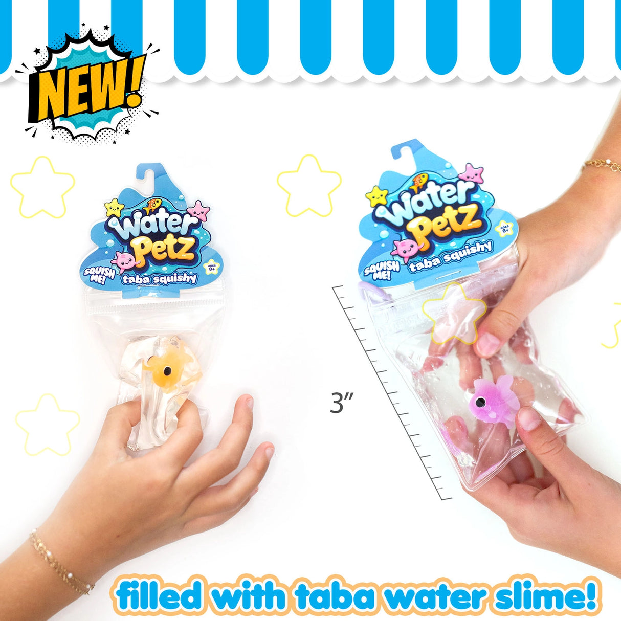 Mushmeez Taba Squishy Water Pet