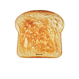 Handbag | Banana Peanut Butter Toast crossbody bag shaped like golden toasted bread with realistic texture and color.