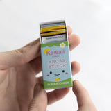 Kawaii Chick Mini Cross Stitch Matchbook