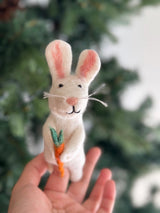 Felt Finger Puppet | Bunny