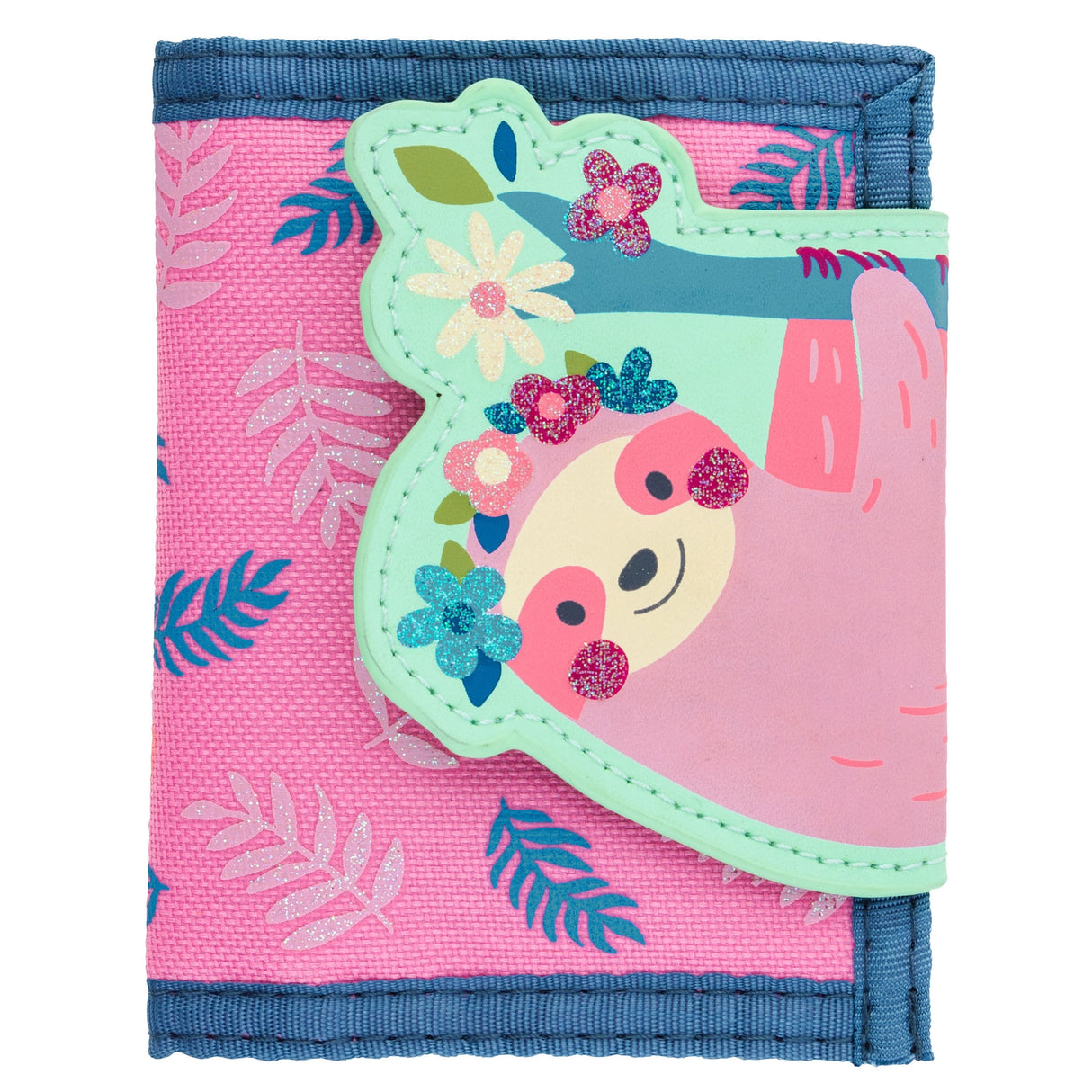 Trifold Wallet | Pink Sloth