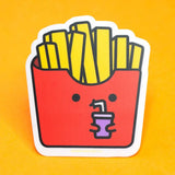 Fries with Drink Sticker