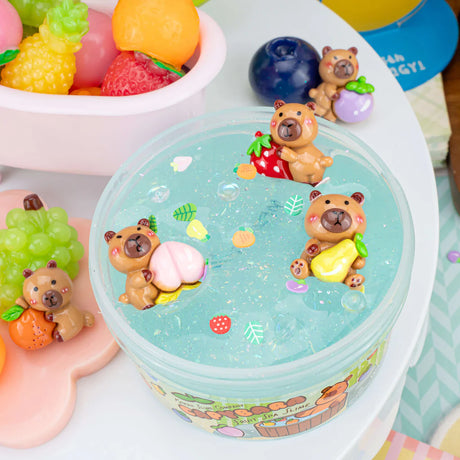 Capybara Fruit Spa Slime