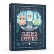 Box for 'Twisted Cryptids' with illustrations of three cryptid-like creatures on a dark background.