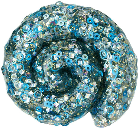 Mini Trendsetters Bounce Bot Thinking Putty with glitter gears for tactile sensory play and hand strengthening.