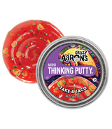 Mini Trendsetters Take A Taco Thinking Putty in red with taco design, non-toxic and perfect for sensory play.