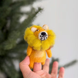 Felt Finger Puppet | Fluffy Lion