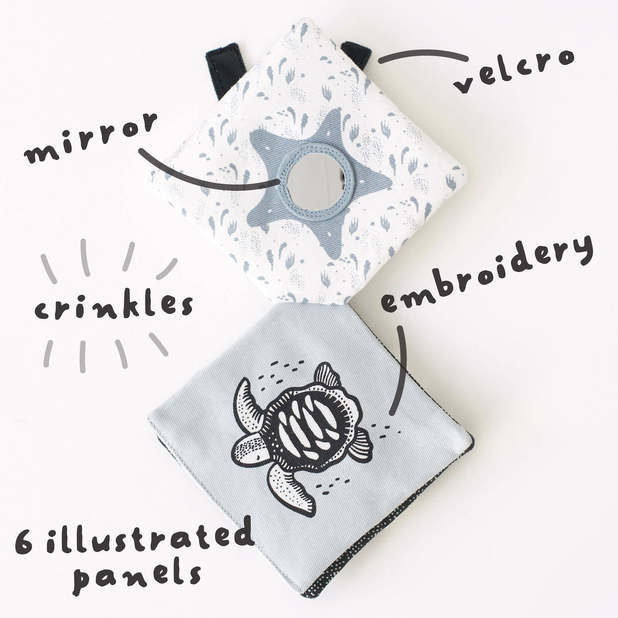 Crinkle Stroller Activity | Ocean