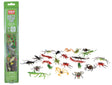 Nature Tube Insect toy with colorful plastic insects displayed beside its green package