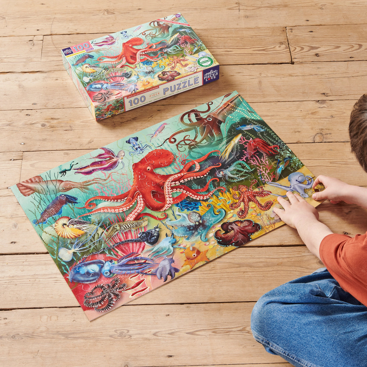 100pc Love of Octopuses & Friends Puzzle