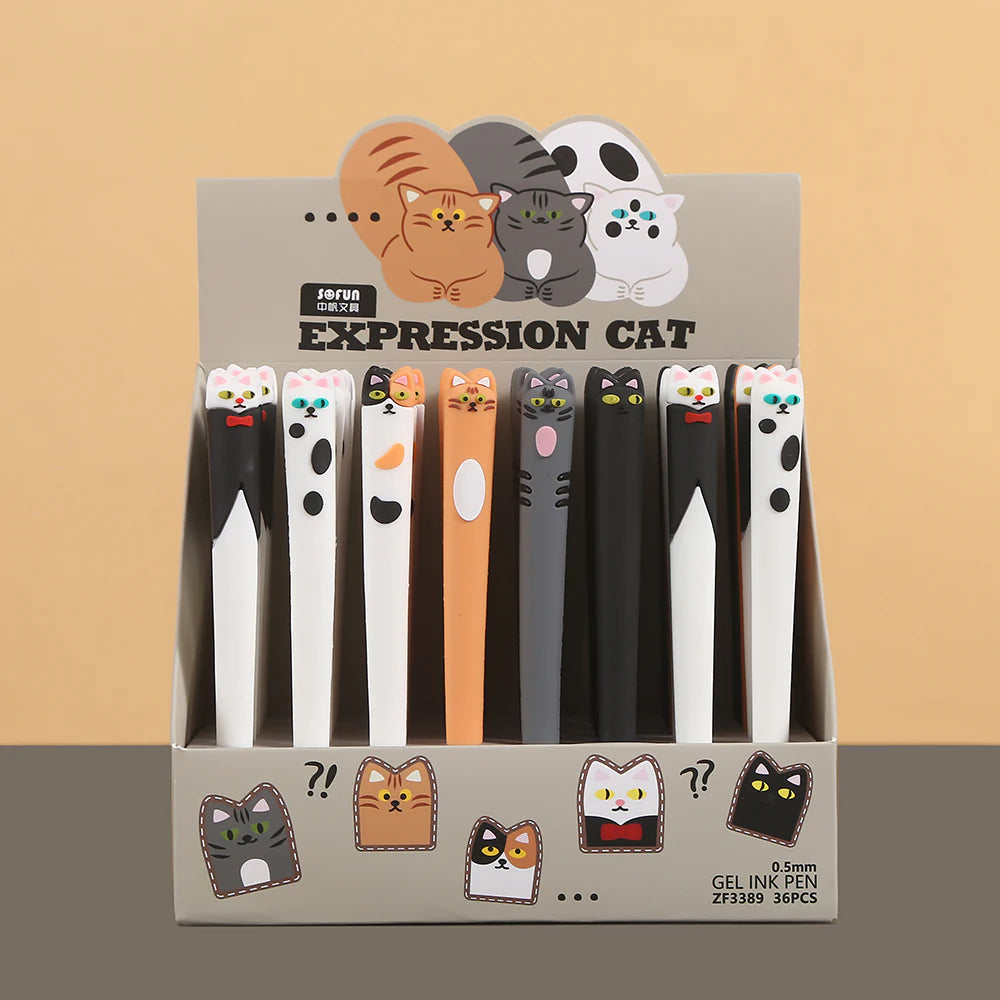 Expression Cat Gel Pen