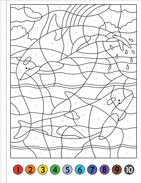 First Color By Number | Under the Sea