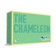 The Chameleon game box with colorful patterned design