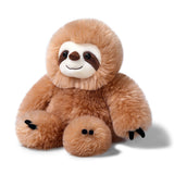 McHugs Weighted Sloane the Sloth brown sloth with soft fur and a friendly smile