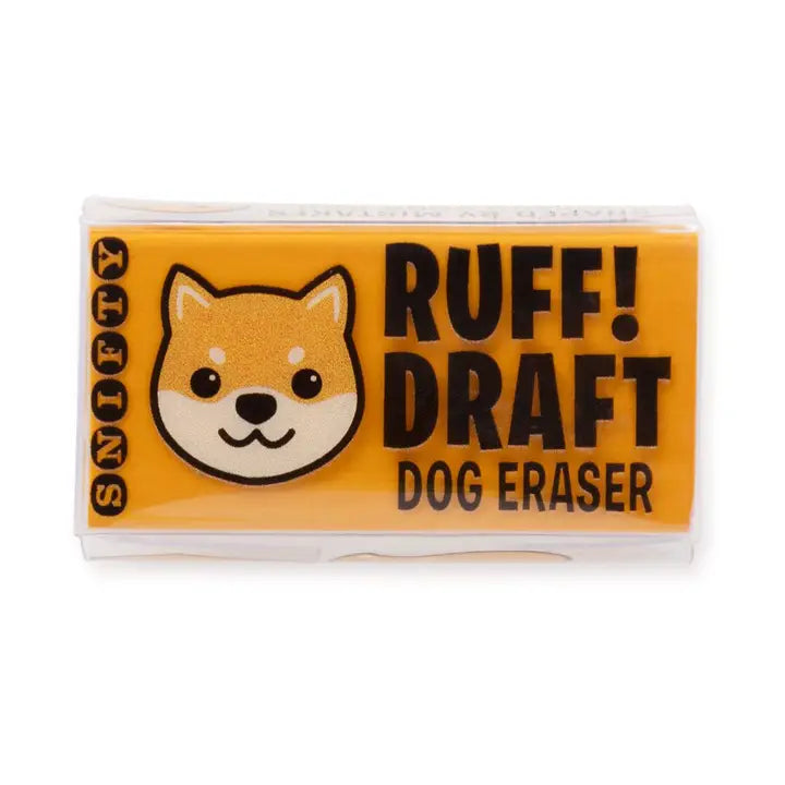 Ruff Draft Dog Eraser