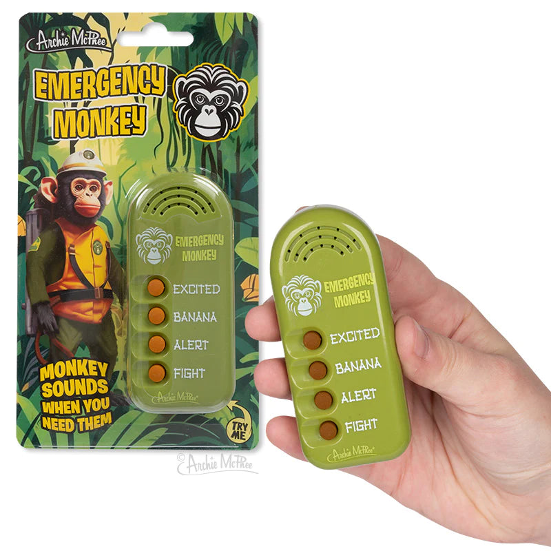 Emergency Monkey – Treehouse Toys