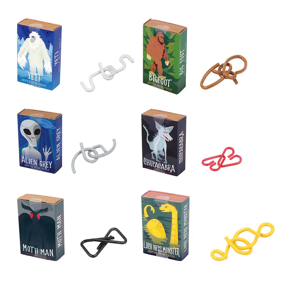 Cryptid Metal Puzzle