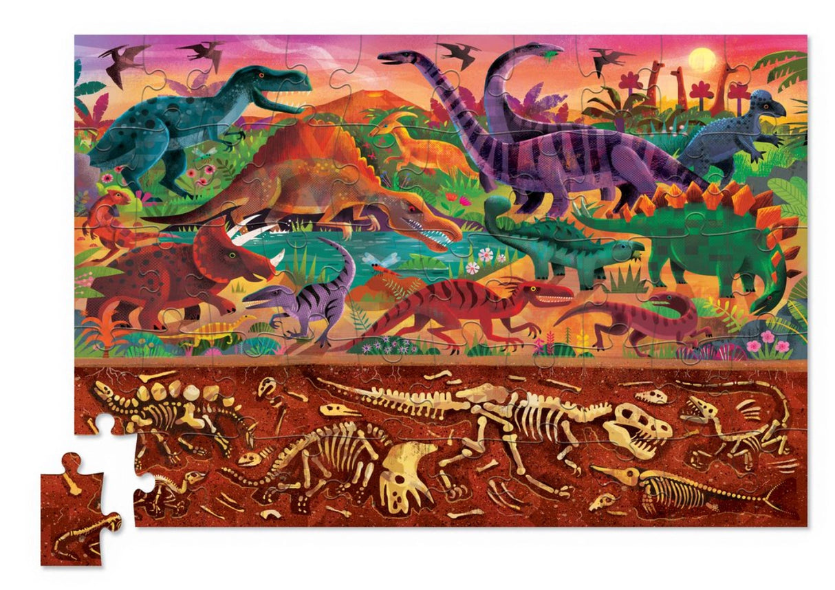 50pc Dinosaurs Holographic Puzzle