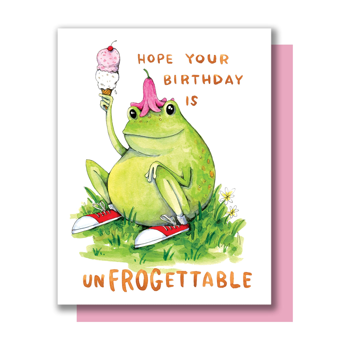 UnFROGettable Frog Birthday Card