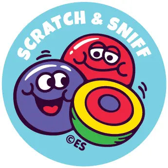 Scratch & Sniff Stickers | 80's Candy