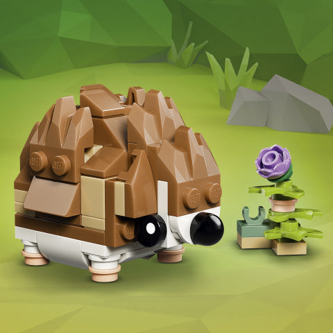 Creator Cute Hamster with a Flower