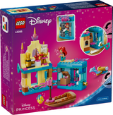 LEGO Disney Ariel’s Magical Mini Palace featuring Ariel, Flounder, Sebastian, a boat, and a lockable mini palace playset