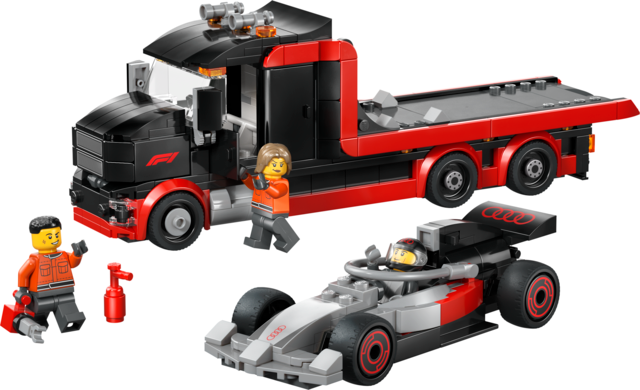 City F1 Display Truck with Audi