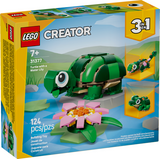 Creator Turtle with a Water Lily
