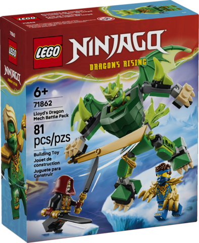 Ninjago Lloyd's Dragon Mech Battle Pack