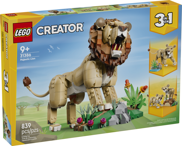 Creator Wild Animals: Majestic Lion