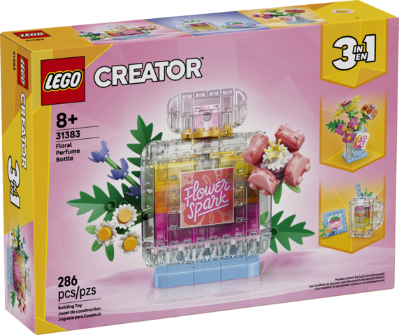 Creator Floral Decor Perfume Bottle