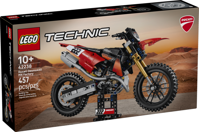 Technic Ducati Desmo450 MX Factory Motorcycle