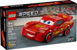 LEGO Speed Champions model of Lightning McQueen with detailed decals and number 95 for ages 9 and up