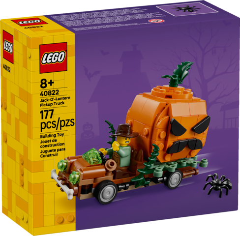 Seasons Jack-O'-Lantern Pickup Truck