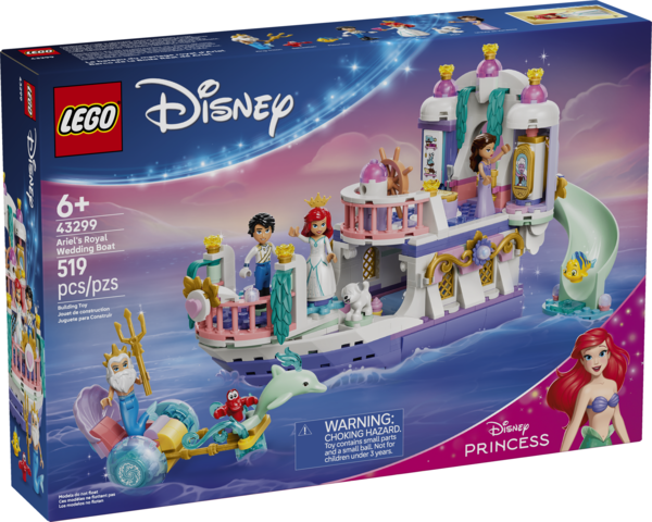 Disney Princess Ariel's Royal Wedding Boat