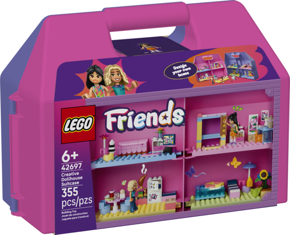 Friends Creative Dollhouse Suitcase