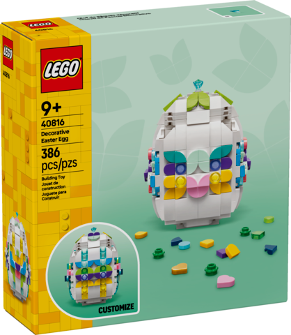 Seasons and Occasions Decorative Easter Egg