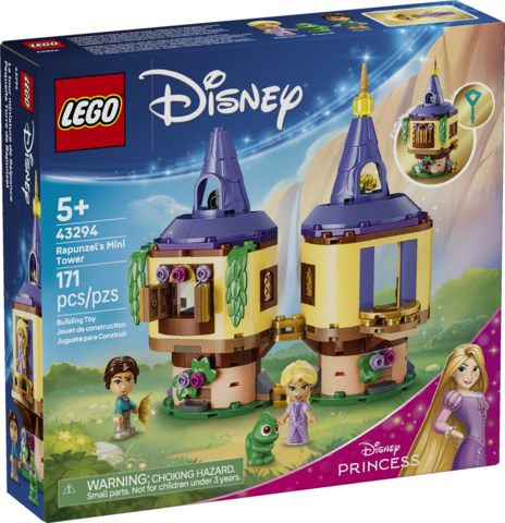 Disney Princess Rapunzel's Mini Tower LEGO building set box