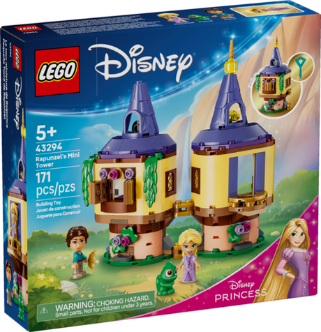 Disney Princess Rapunzel's Mini Tower LEGO building set box